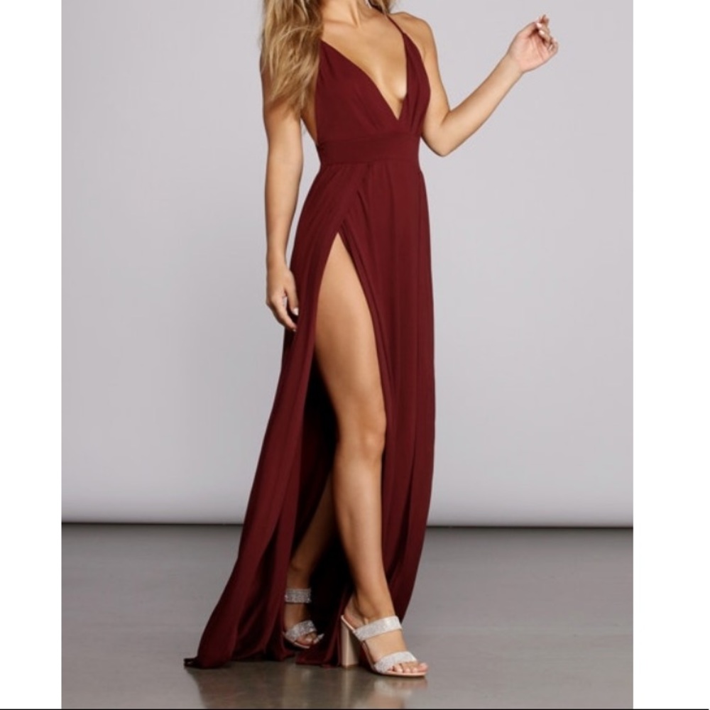 Open back homecoming dress